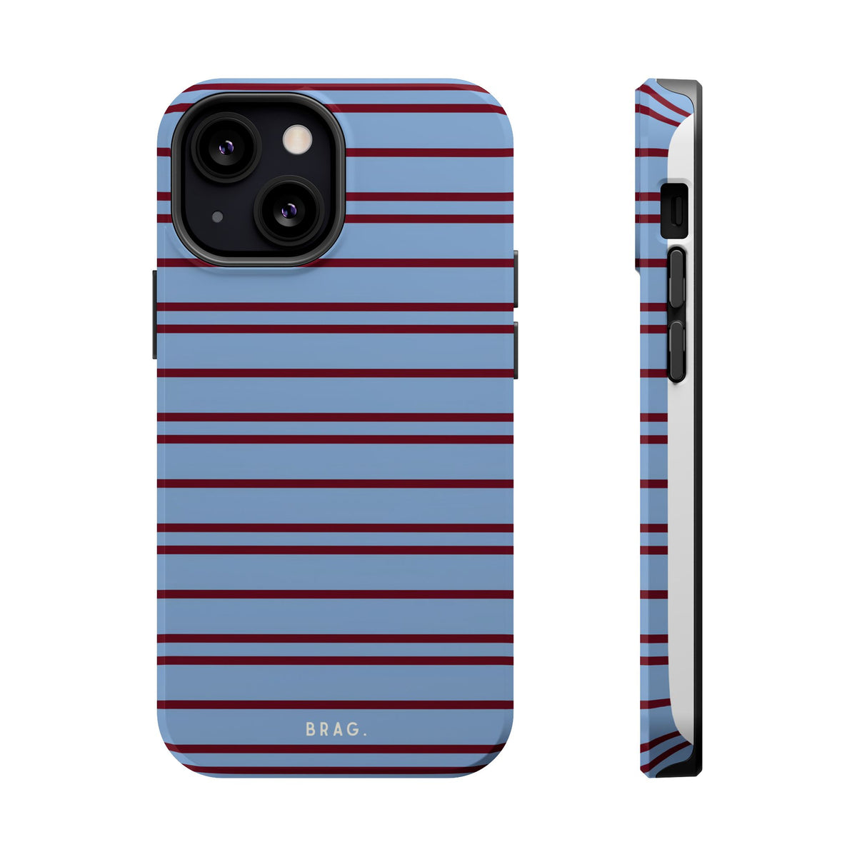 Nautical Stripe Magnetic Impact-Resistant Phone Case