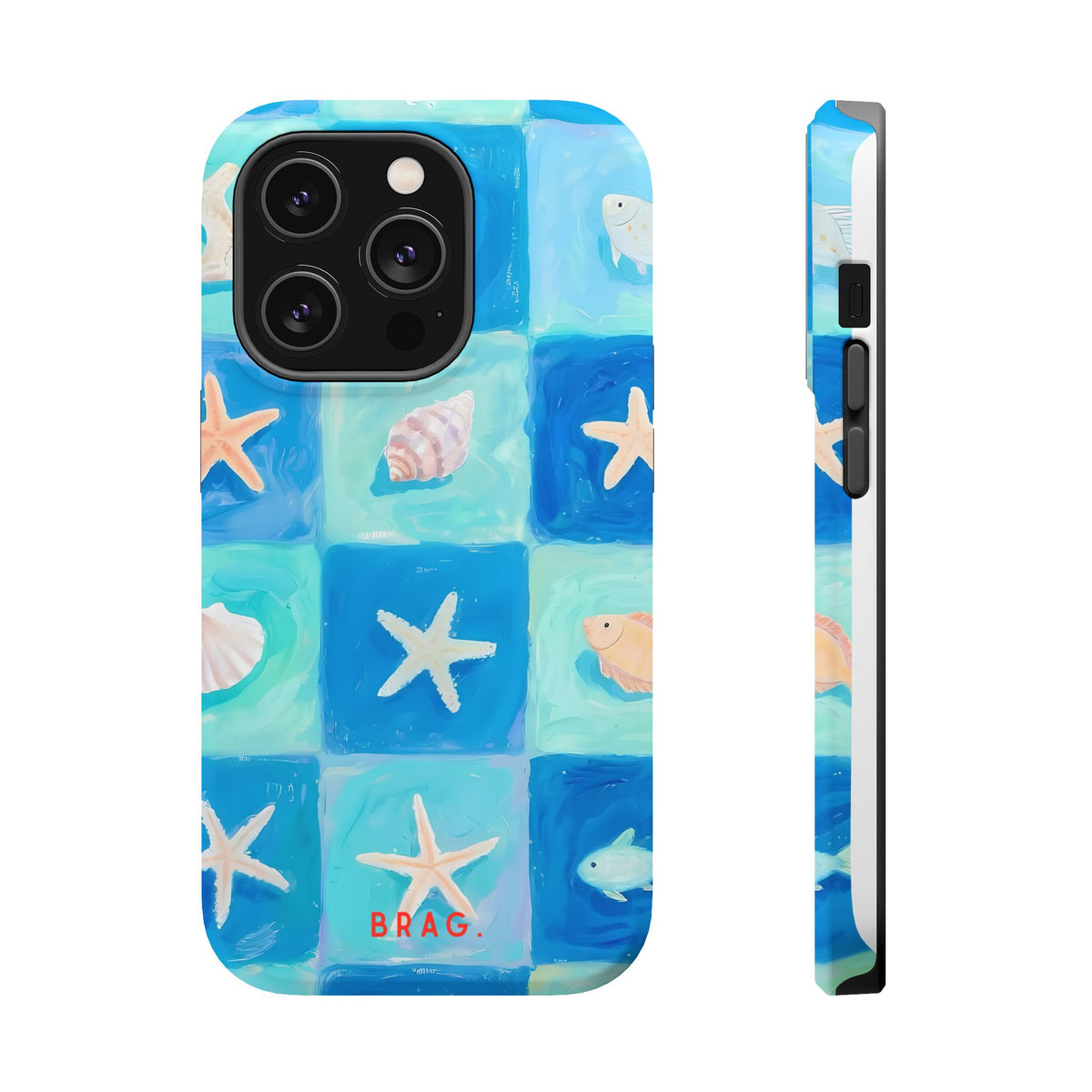 Saltwater Tiles Magnetic Impact-Resistant Phone Case