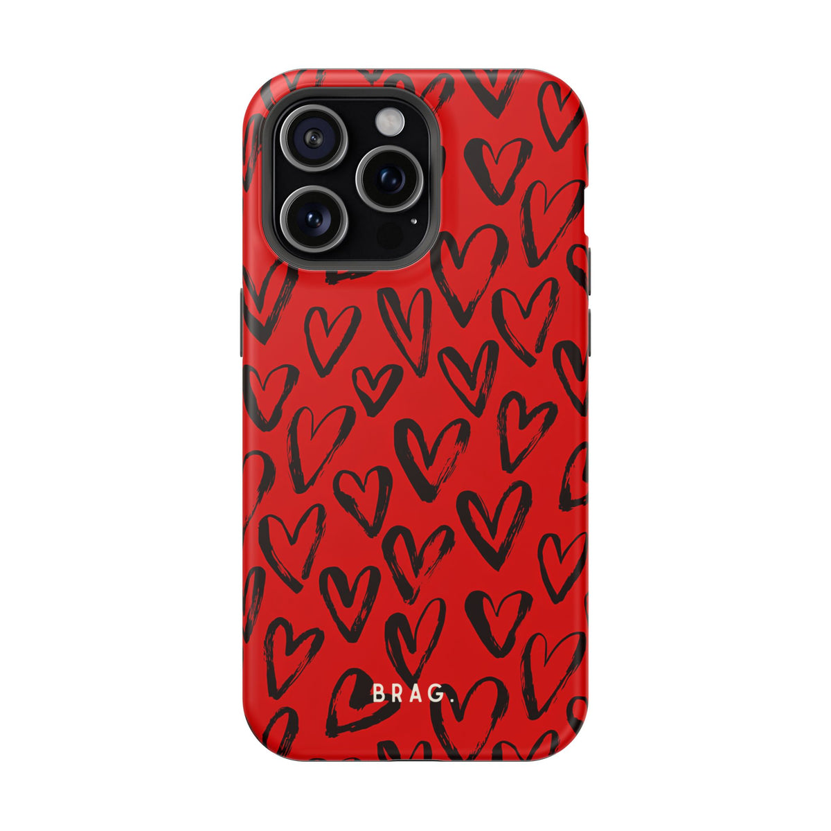 Fire heart Magnetic Impact-Resistant Phone Case