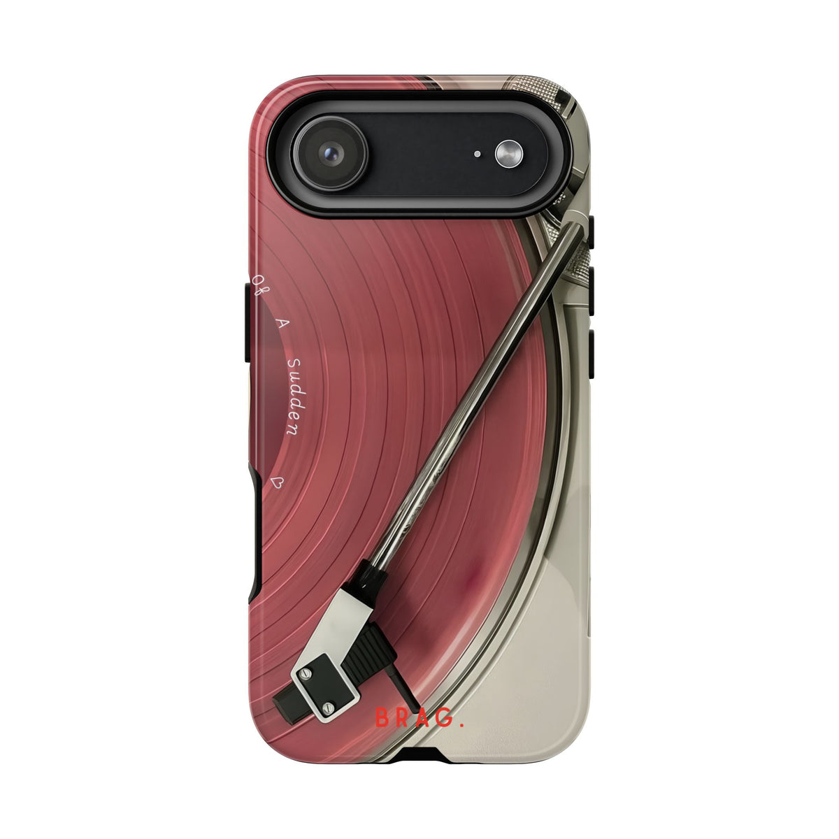 Vinyl Hour Tough Phone Case – Shockproof Protective iPhone Cover