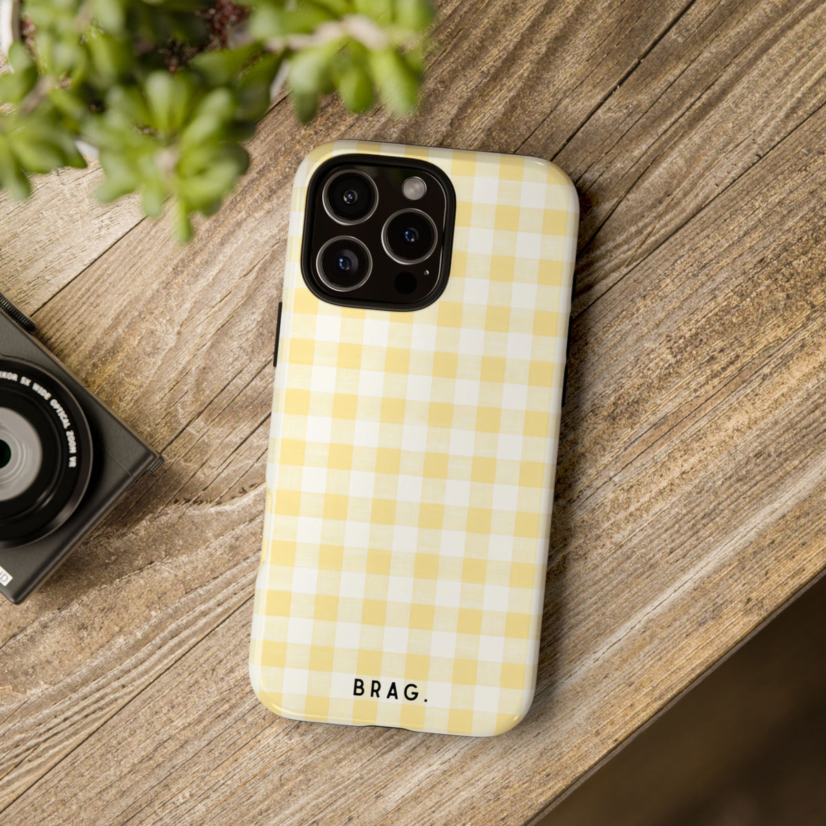 Butter Picnic Tough Phone Case – Shockproof Protective iPhone Cover