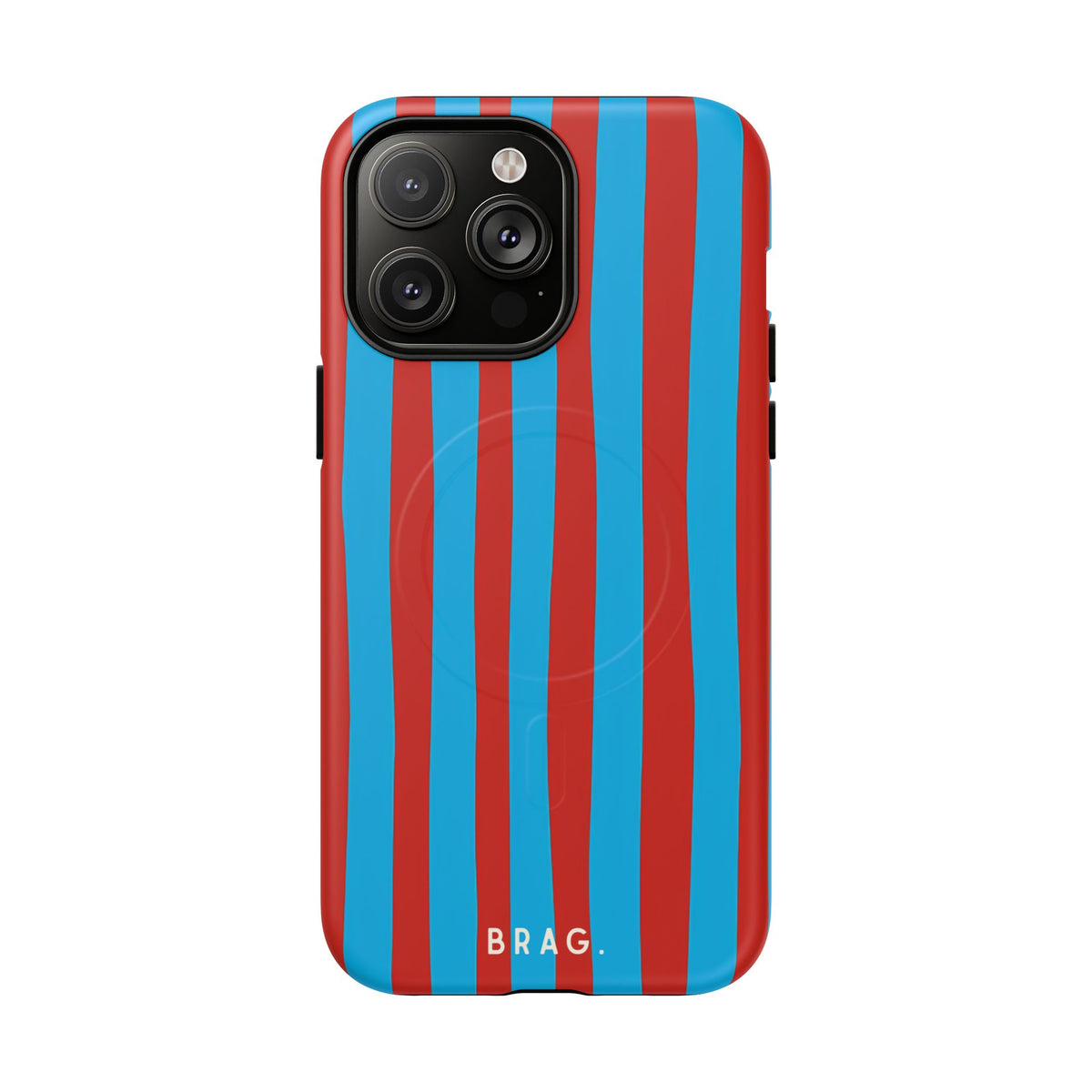 Riviera Stripe MagSafe Tough Phone Case — Magnetic Protective Cover