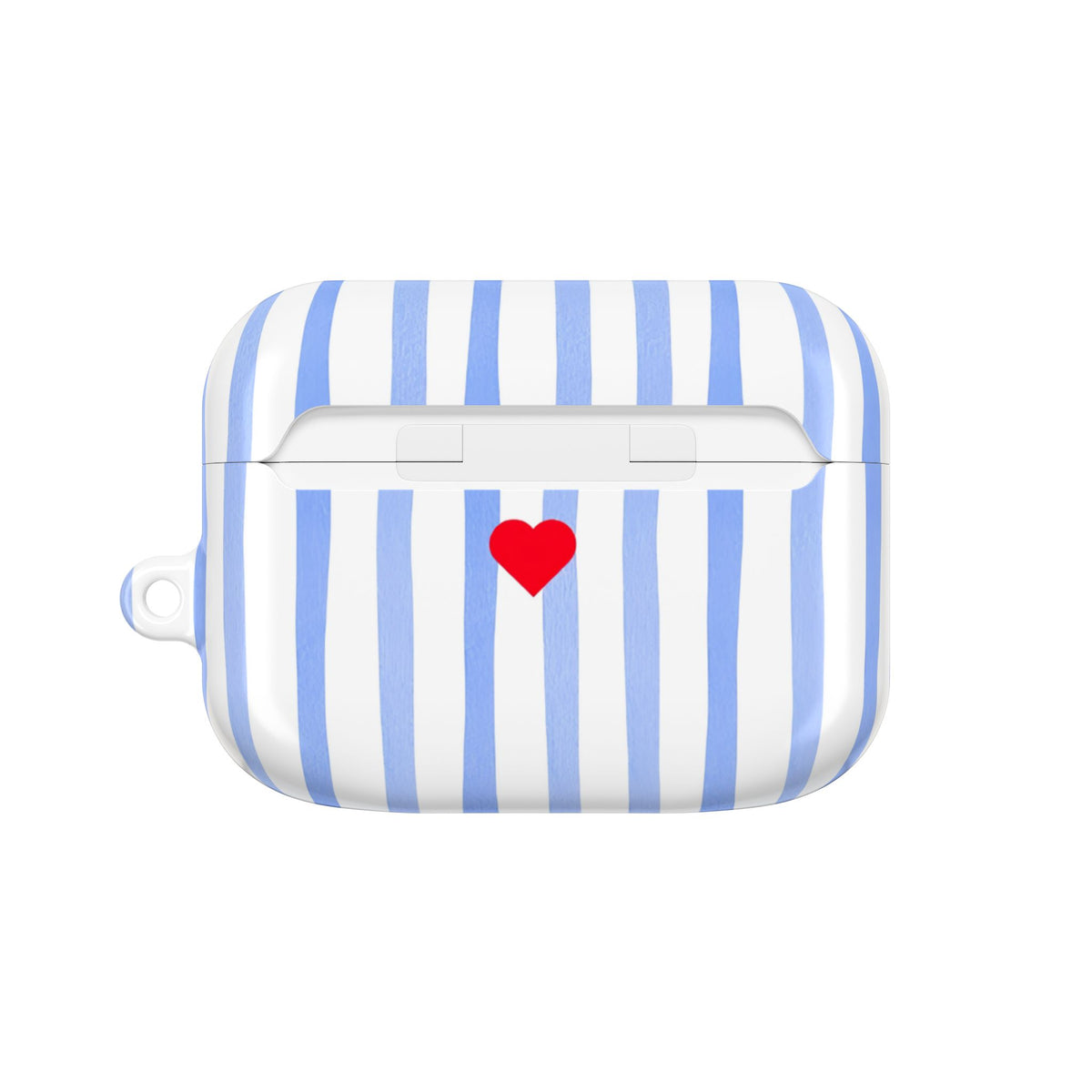Blue Heart AirPod Case – Slim Protective Charging Case