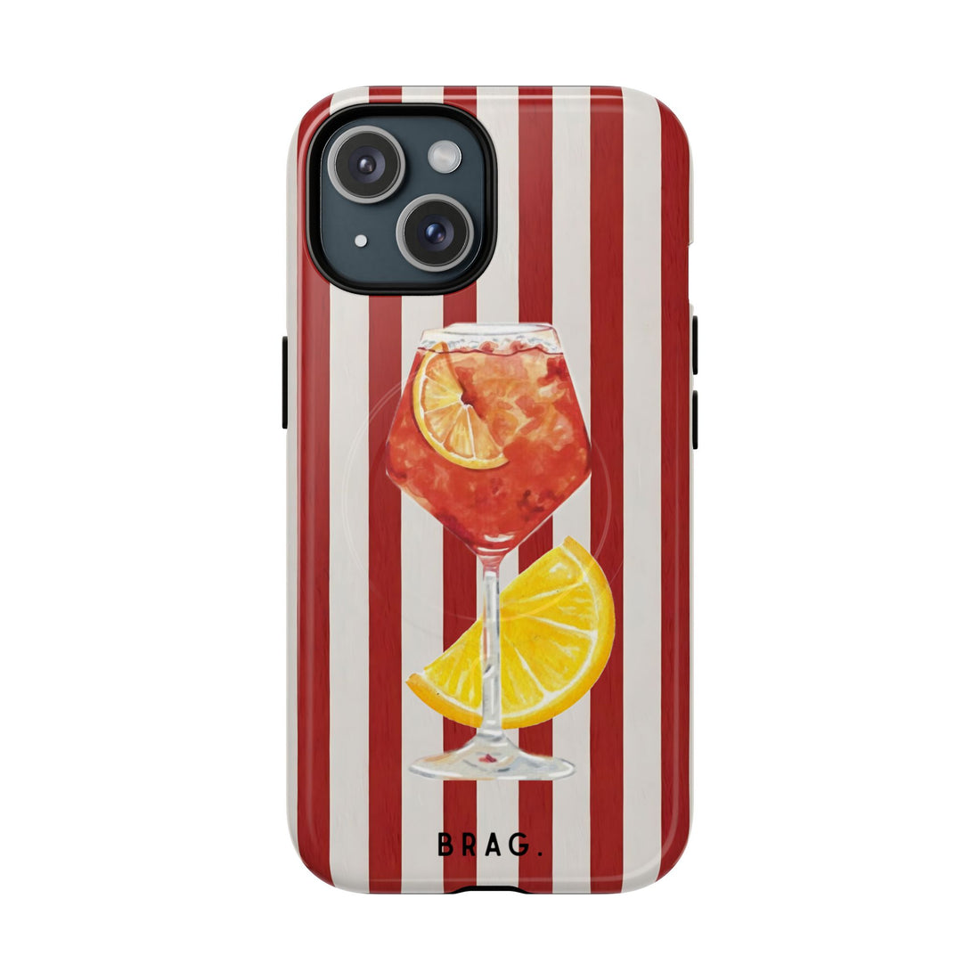 Aperol Spritz MagSafe Tough Phone Case — Magnetic Protective Cover