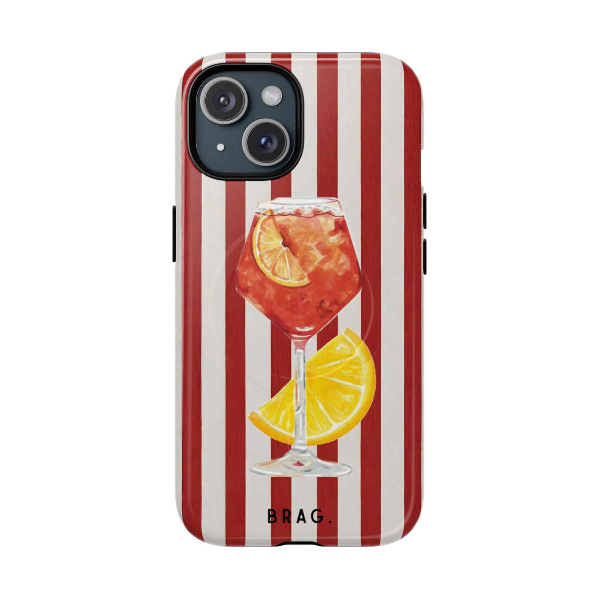 Aperol Spritz MagSafe Tough Phone Case — Magnetic Protective Cover