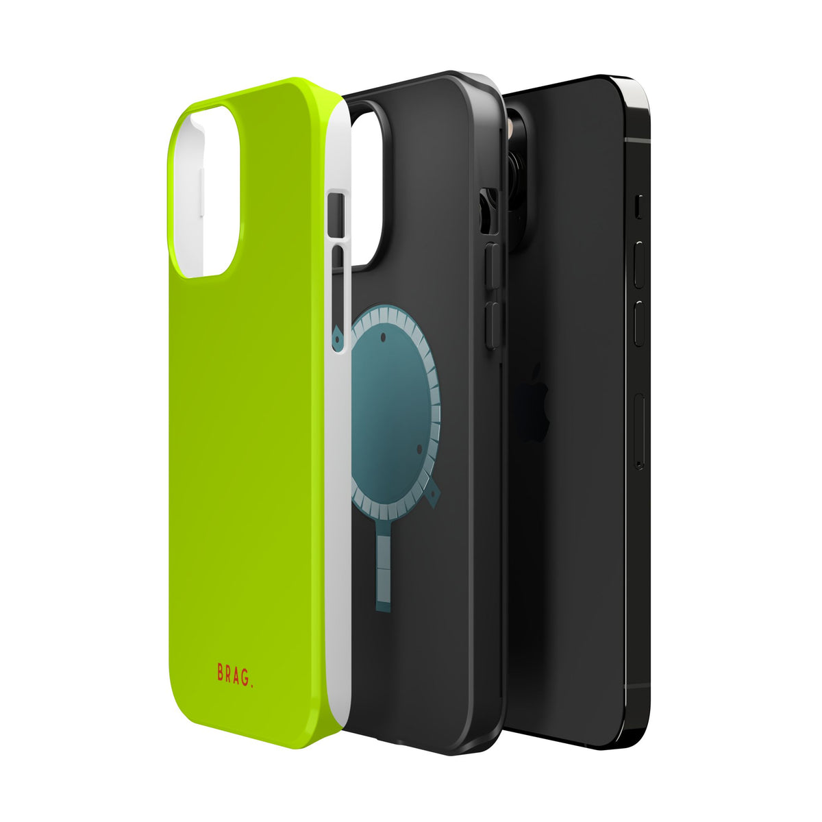 Brag Neon Magnetic Impact-Resistant Phone Case