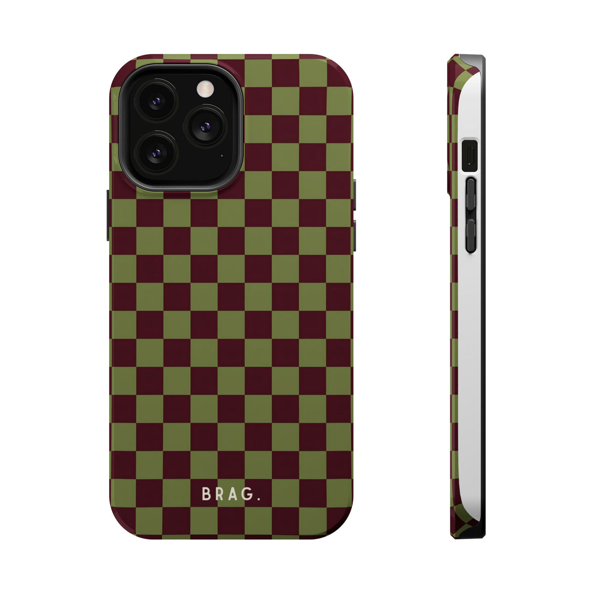 Lucky Check Magnetic Impact-Resistant Phone Case