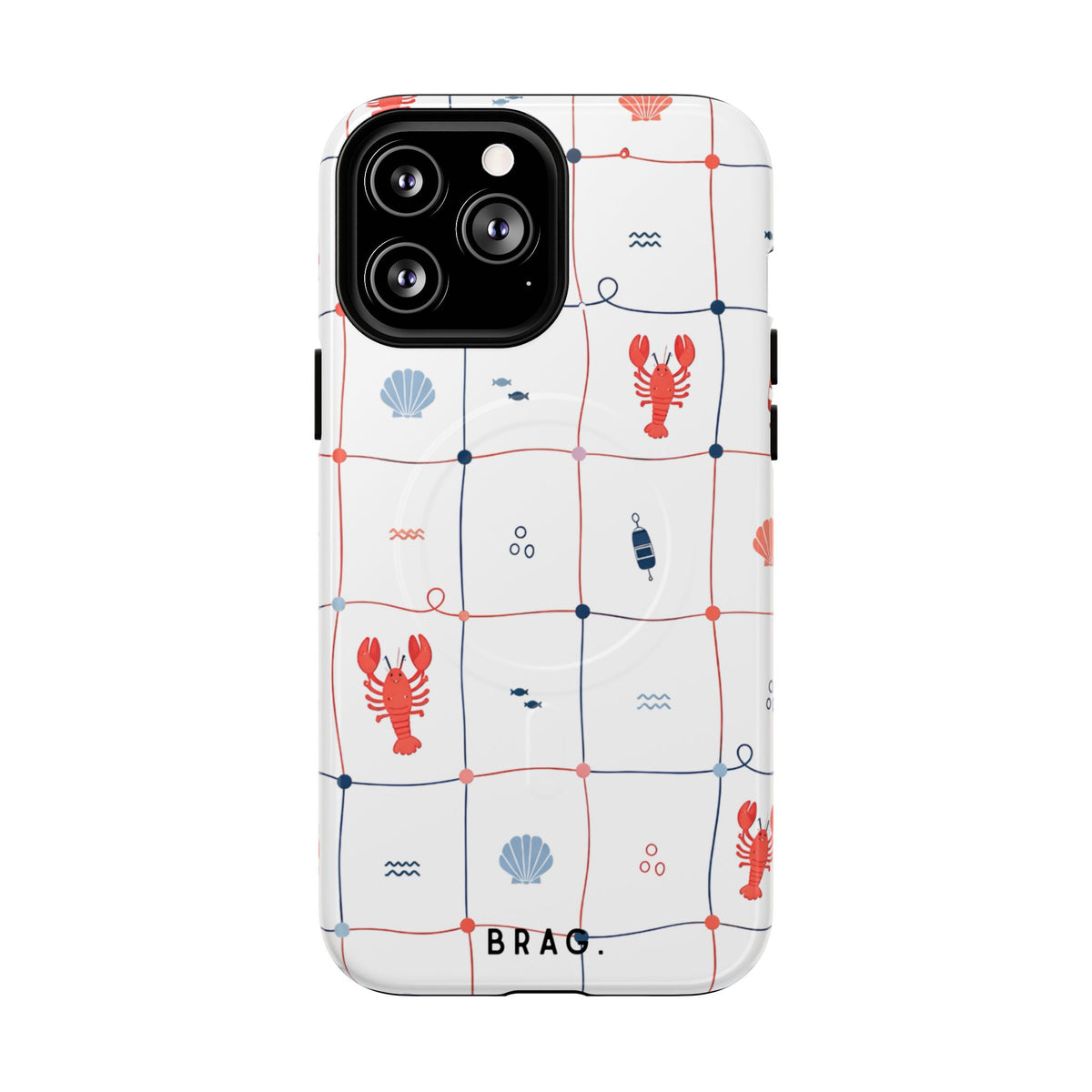 Lobster Cafe MagSafe Tough Phone Case — Magnetic Protective Cover