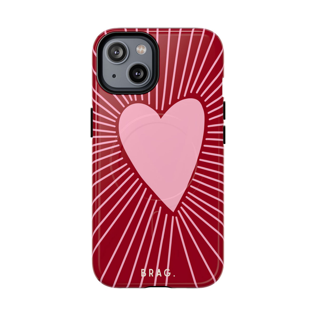 Heart Rush MagSafe Tough Phone Case — Magnetic Protective Cover