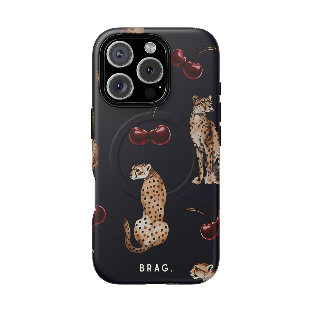 Wild Cherry MagSafe Tough Phone Case — Magnetic Protective Cover