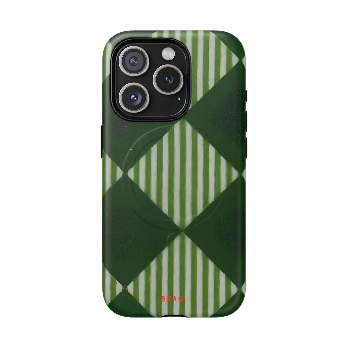 Woven Pattern MagSafe Tough Phone Case — Magnetic Protective Cover