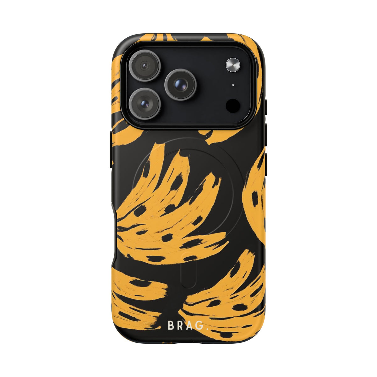 Banana Split MagSafe Tough Phone Case — Magnetic Protective Cover