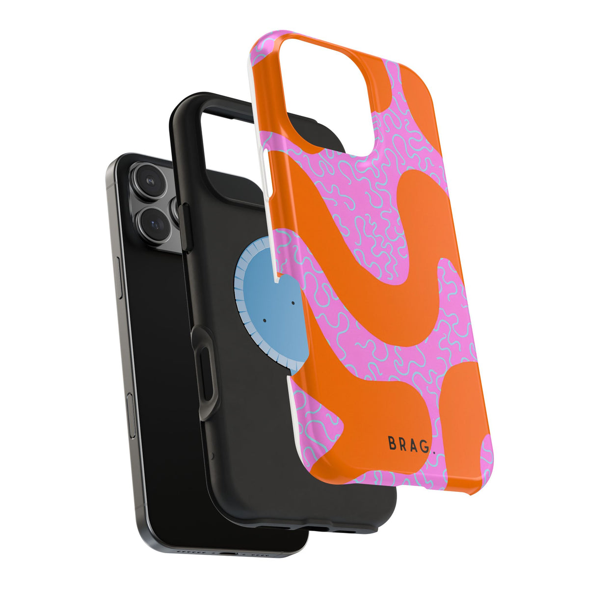 Coral Kiss Magnetic Impact-Resistant Phone Case