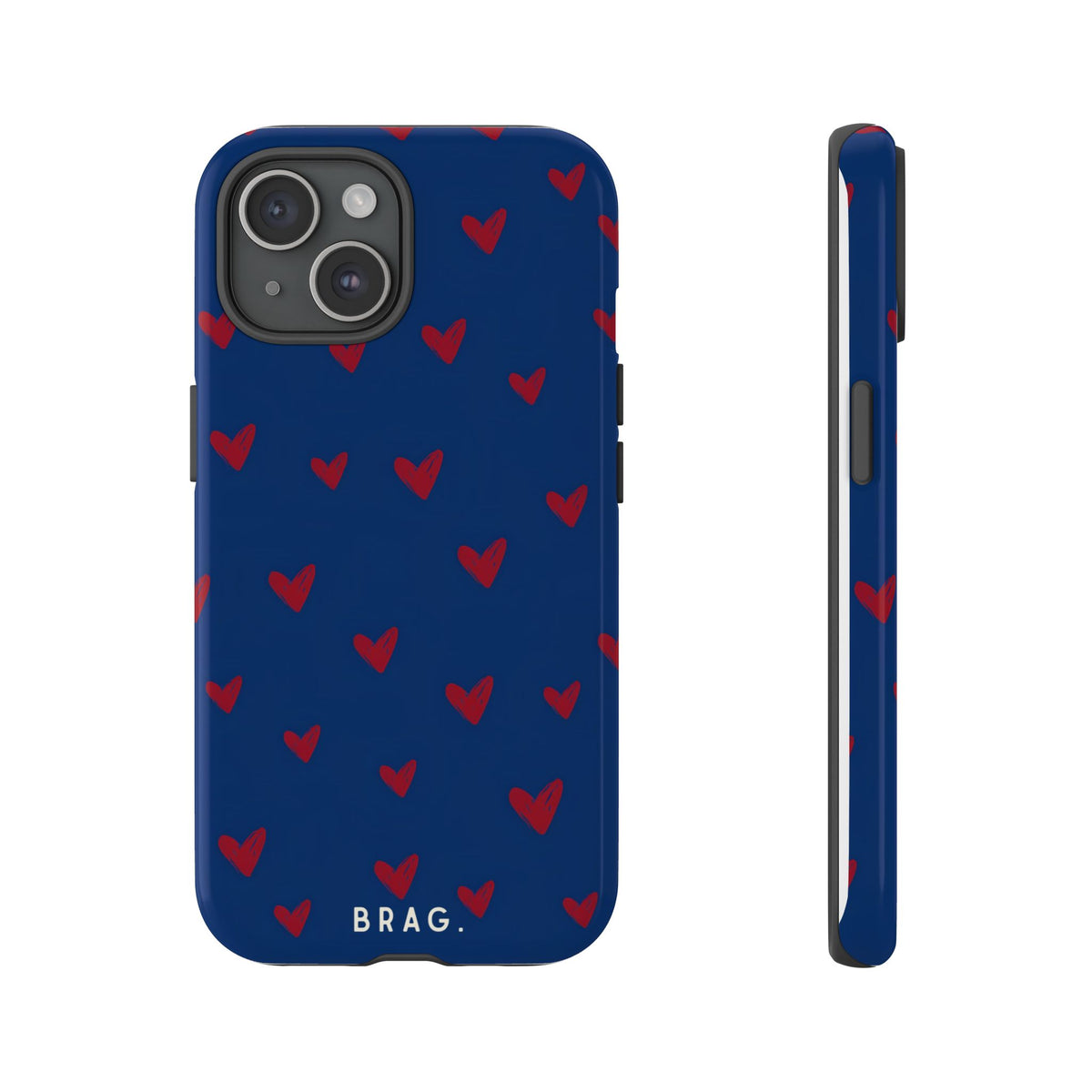 Navy Affair Tough Phone Case – Shockproof Protective iPhone Cover