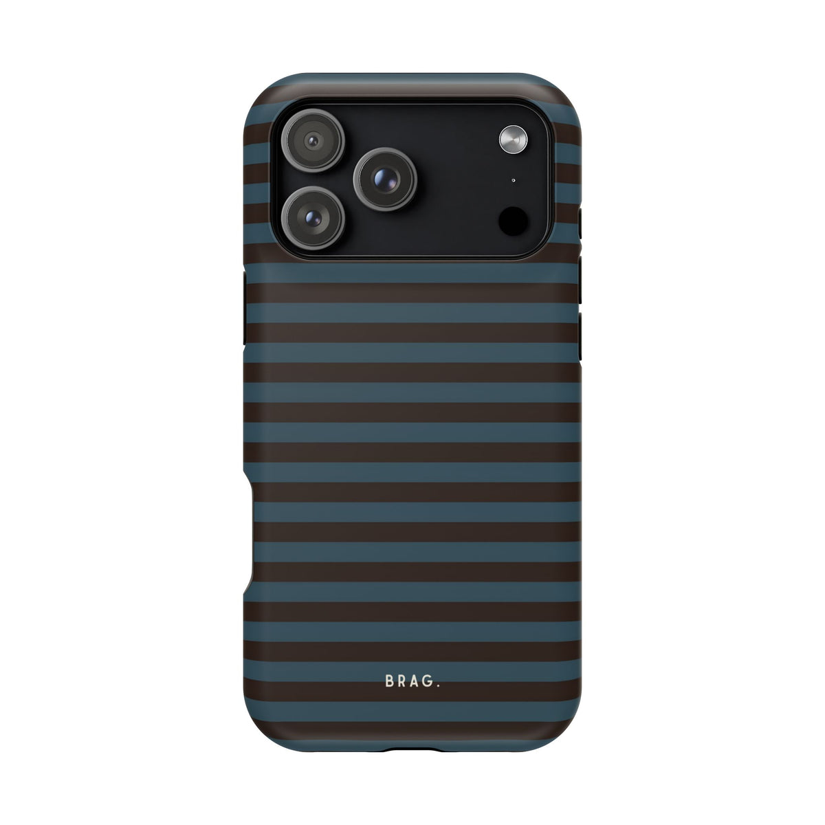 Seaside Stripe Magnetic Impact-Resistant Phone Case