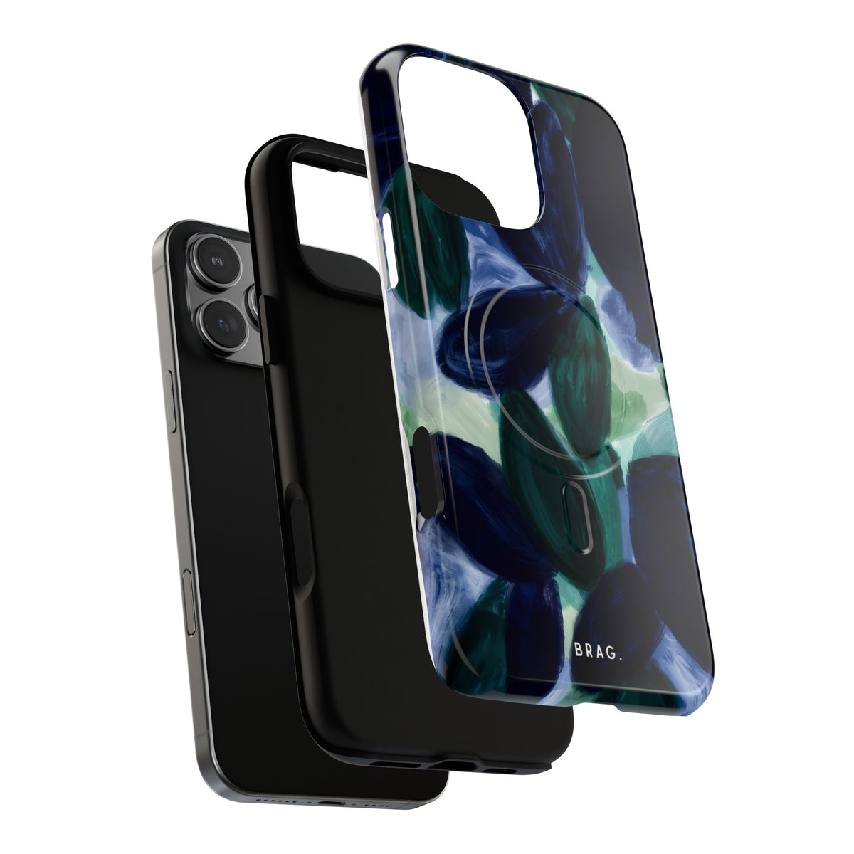 Indigo Garden MagSafe Tough Phone Case — Magnetic Protective Cover