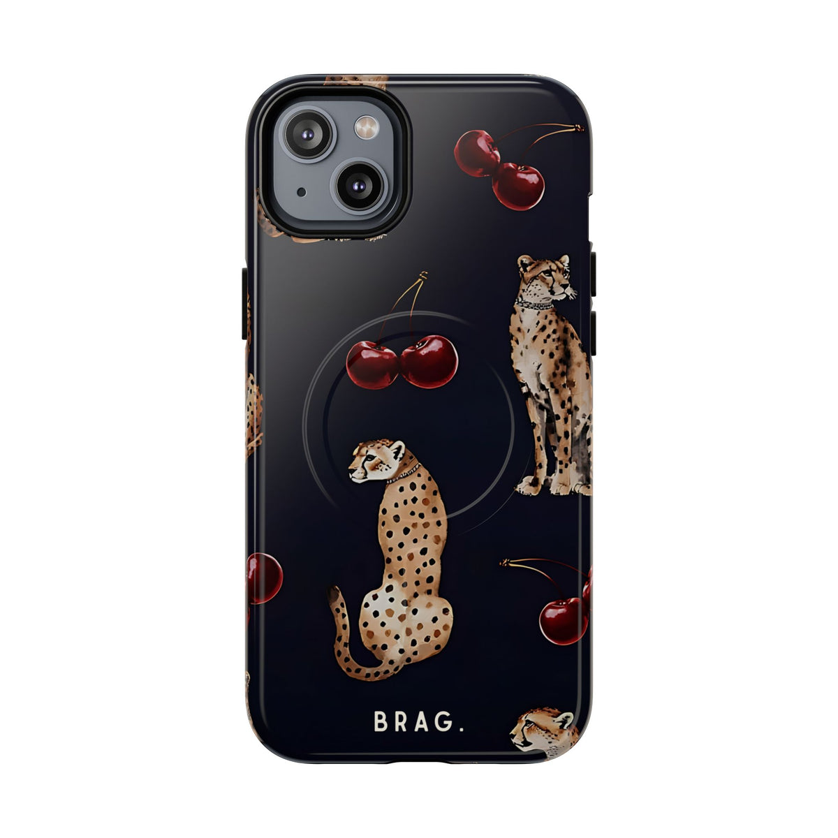 Wild Cherry MagSafe Tough Phone Case — Magnetic Protective Cover