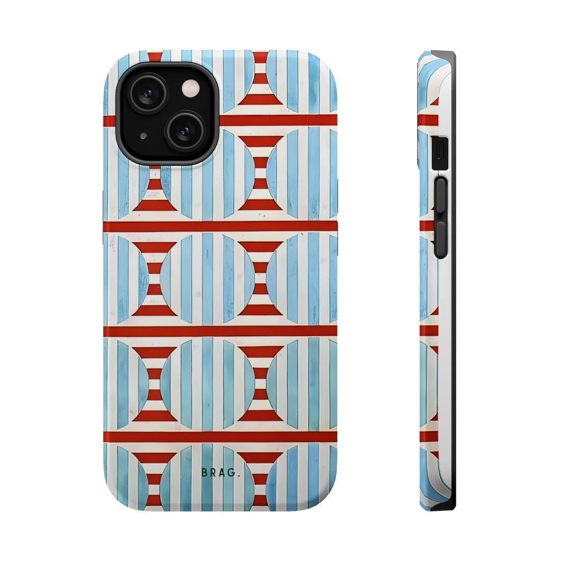 Riviera Stripe Magnetic Impact-Resistant Phone Case