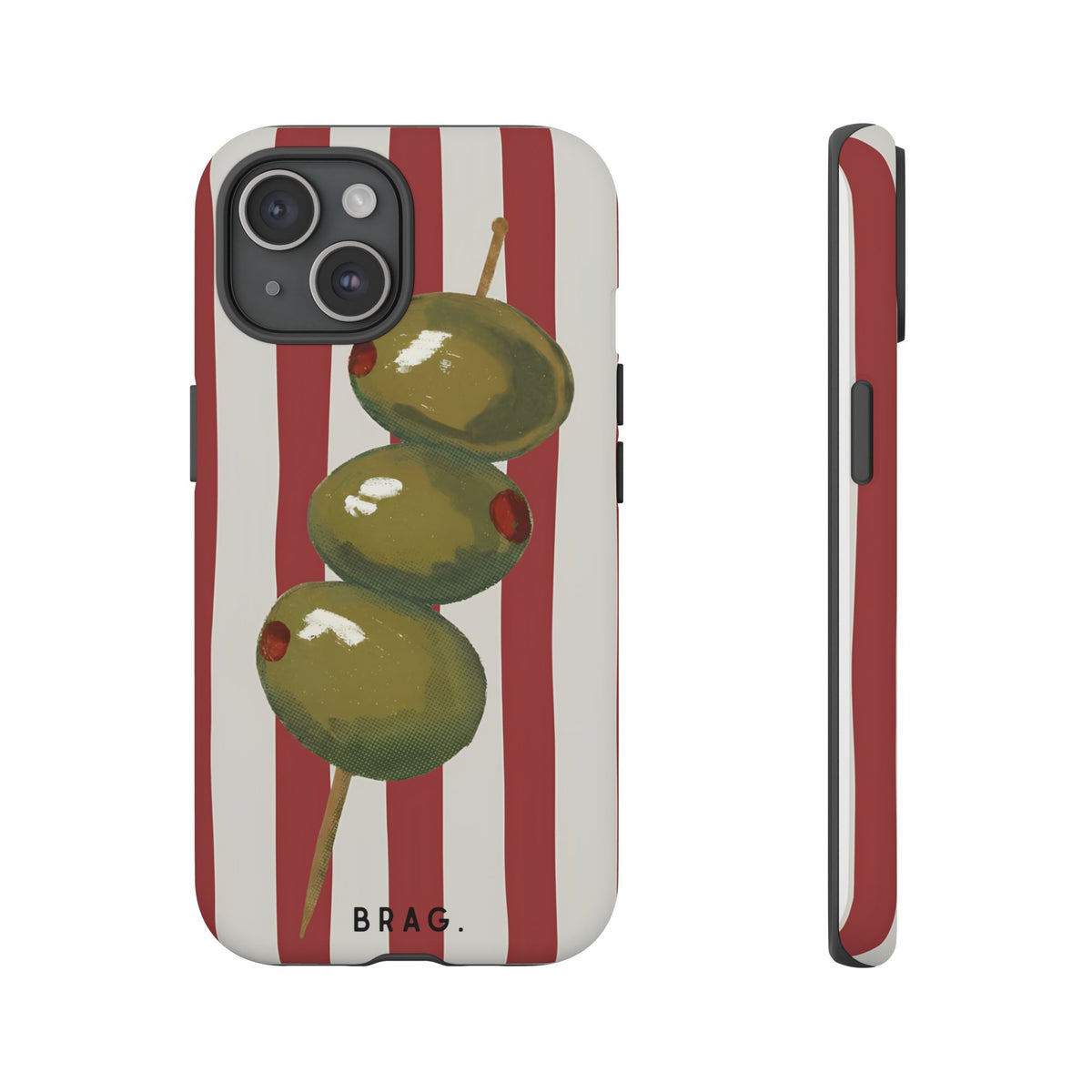 Olive Hour Tough Phone Case – Shockproof Protective iPhone Cover
