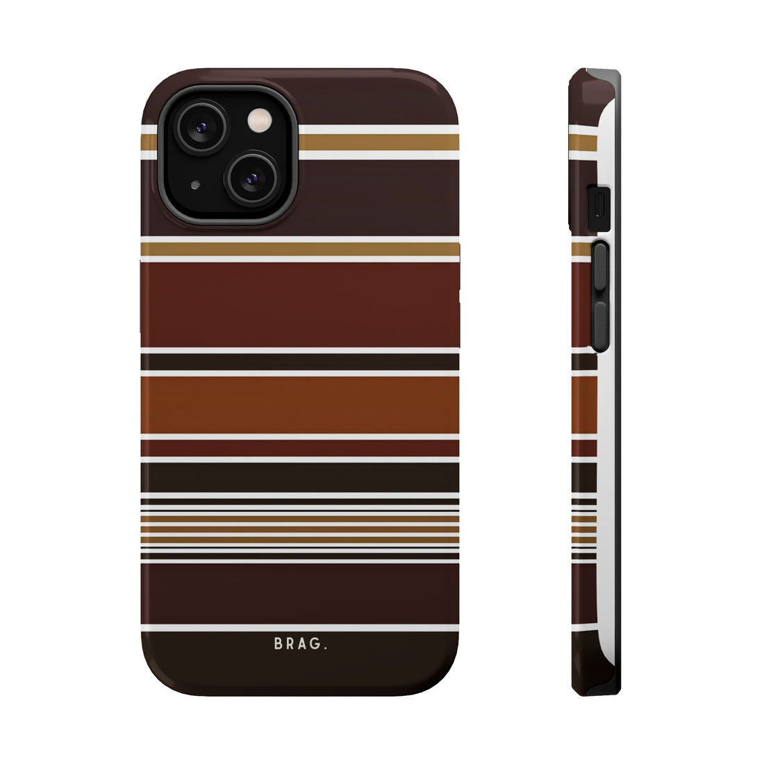 Cocoa Line Magnetic Impact-Resistant Phone Case