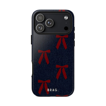 Denim Darling Tough Phone Case – Shockproof Protective iPhone Cover