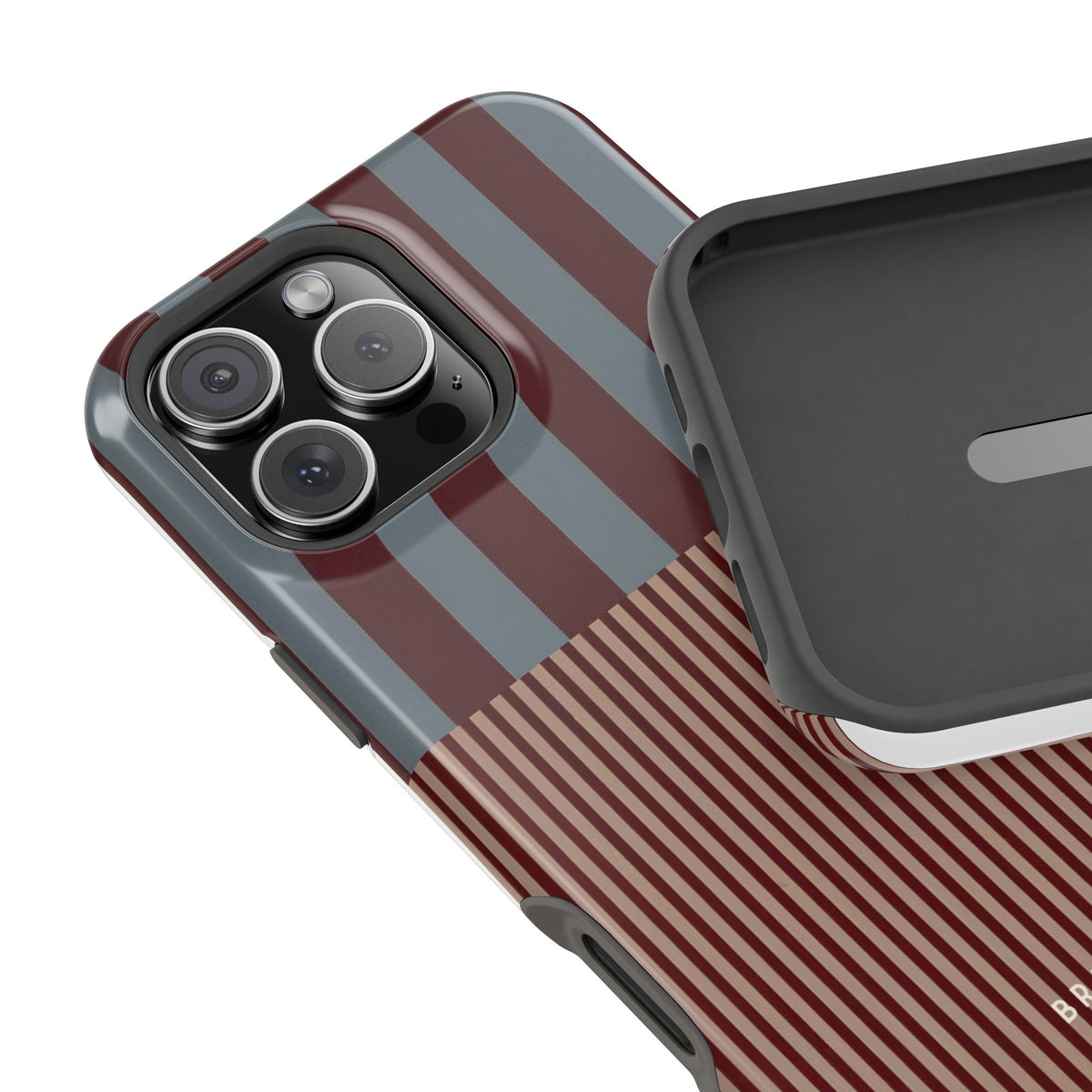 Candy Stripe Magnetic Impact-Resistant Phone Case