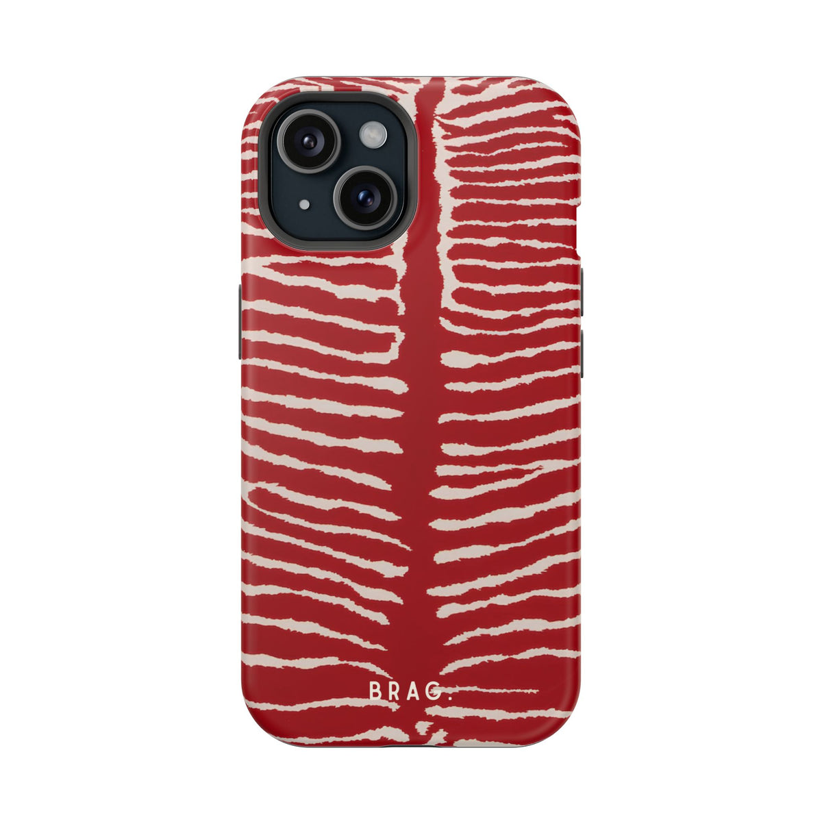 Striped Heat Magnetic Impact-Resistant Phone Case
