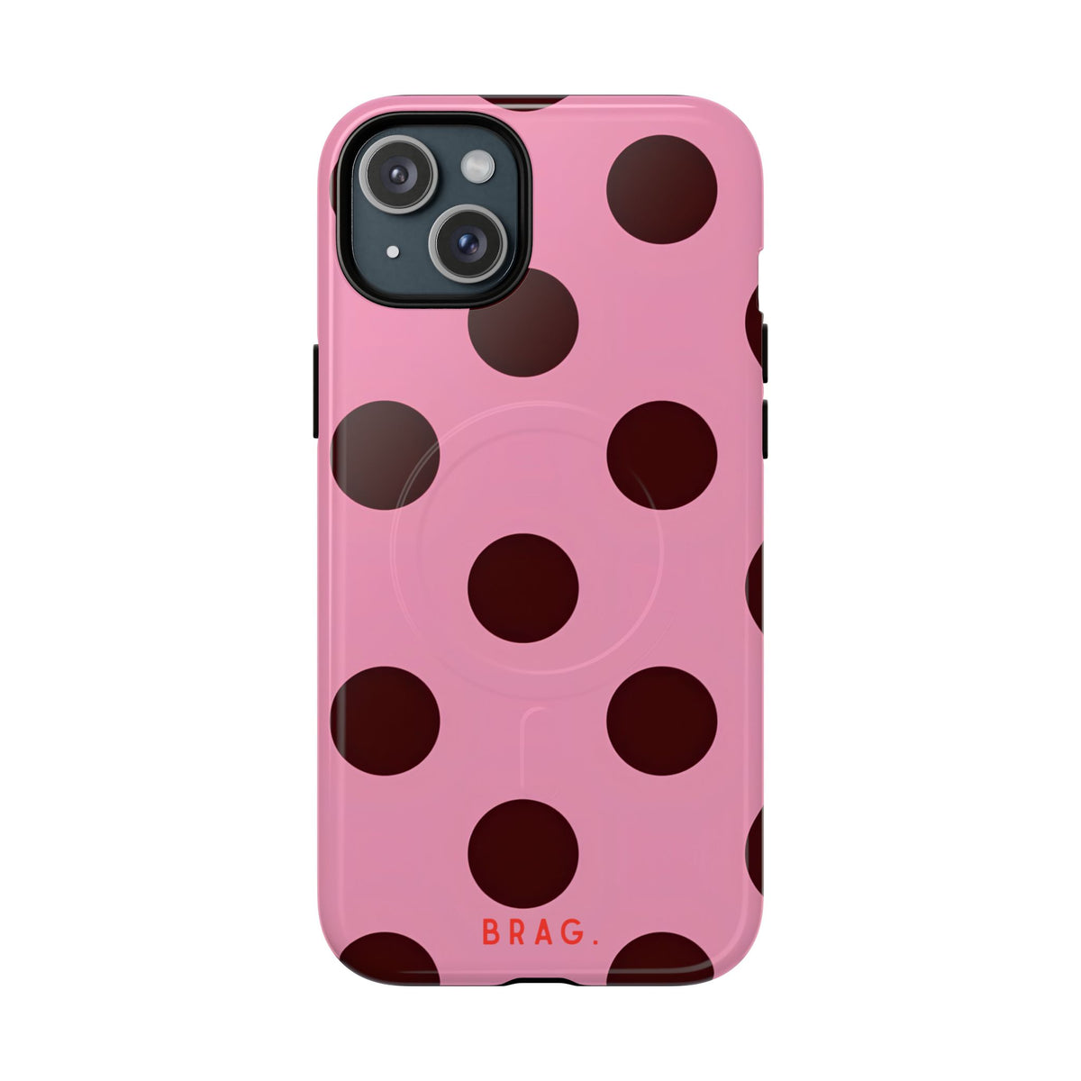 Candy Dot MagSafe Tough Phone Case — Magnetic Protective Cover