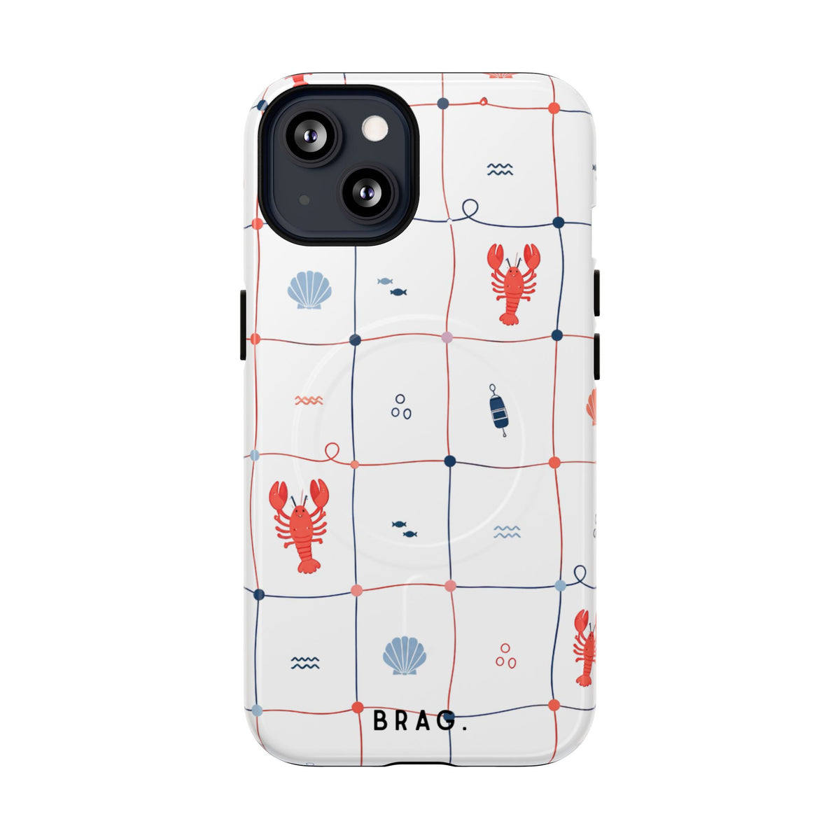 Lobster Cafe MagSafe Tough Phone Case — Magnetic Protective Cover