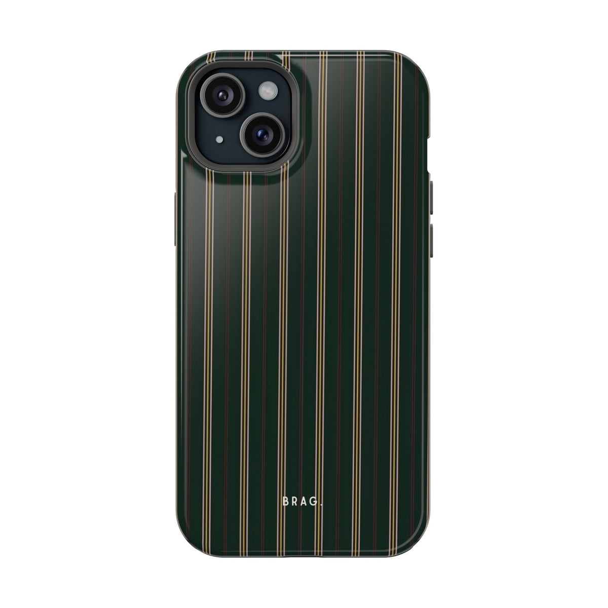 Vintage Pinstripe Magnetic Impact-Resistant Phone Case