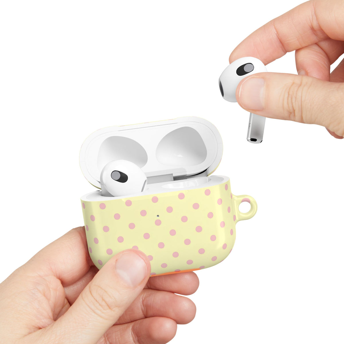 Butter Dots AirPod Case – Slim Protective Charging Case