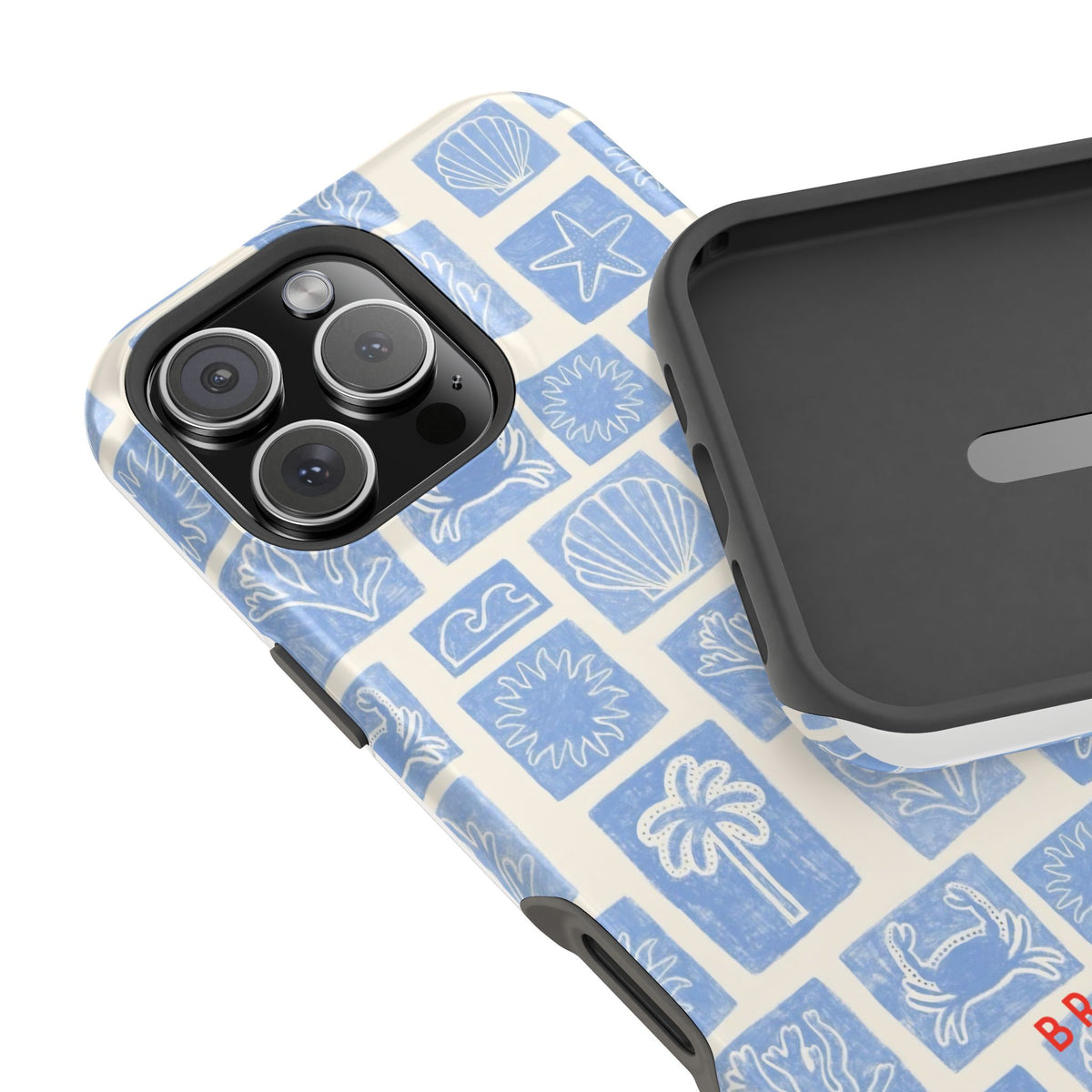 Azure Tiles Magnetic Impact-Resistant Phone Case