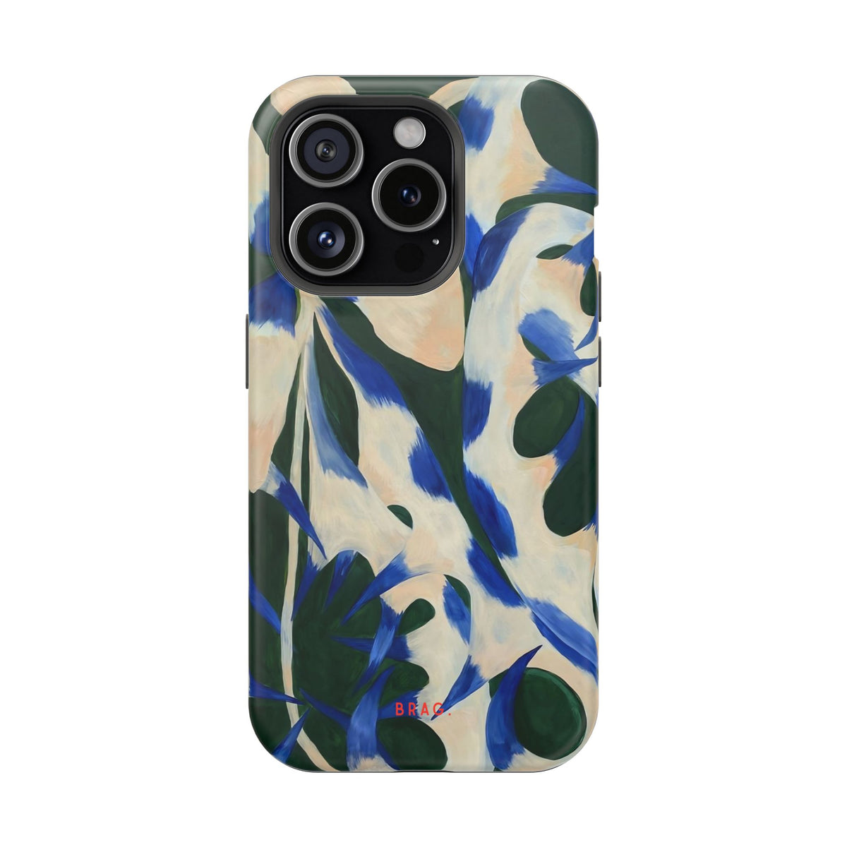 Blue Garden Magnetic Impact-Resistant Phone Case
