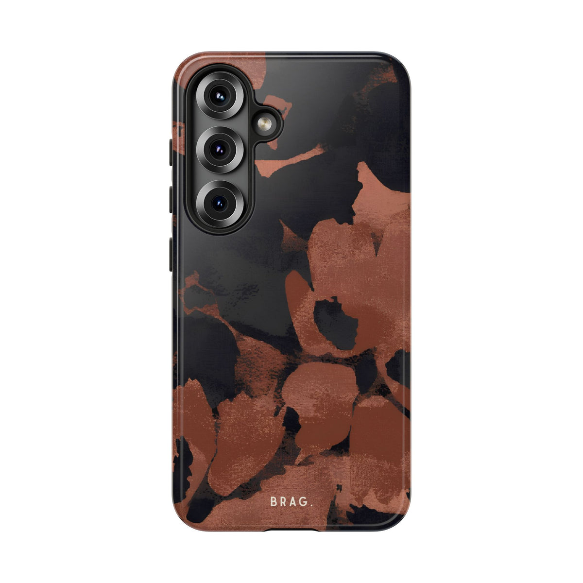 Terracotta Bloom Tough Phone Case – Shockproof Protective iPhone Cover
