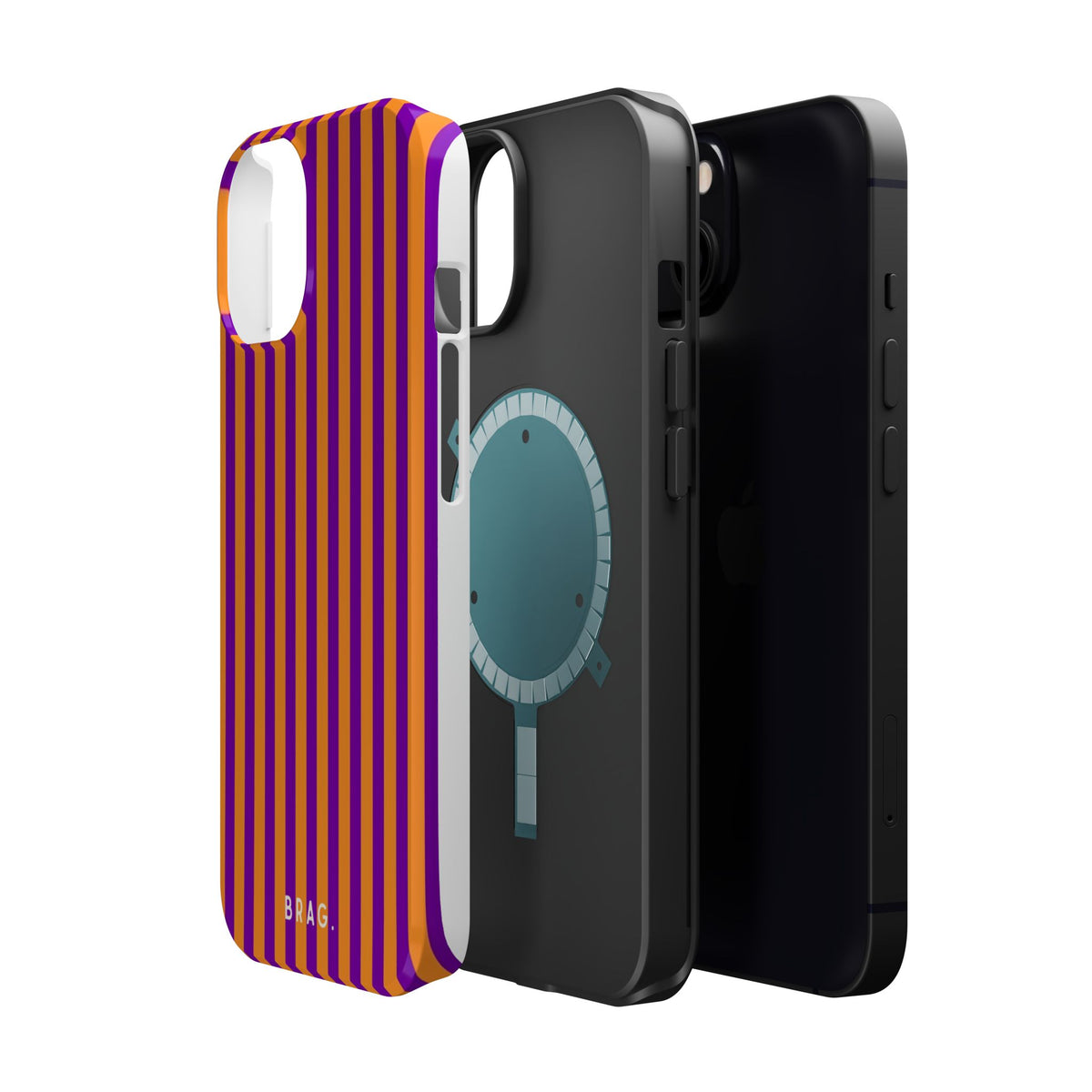 Electric Sunset Magnetic Impact-Resistant Phone Case