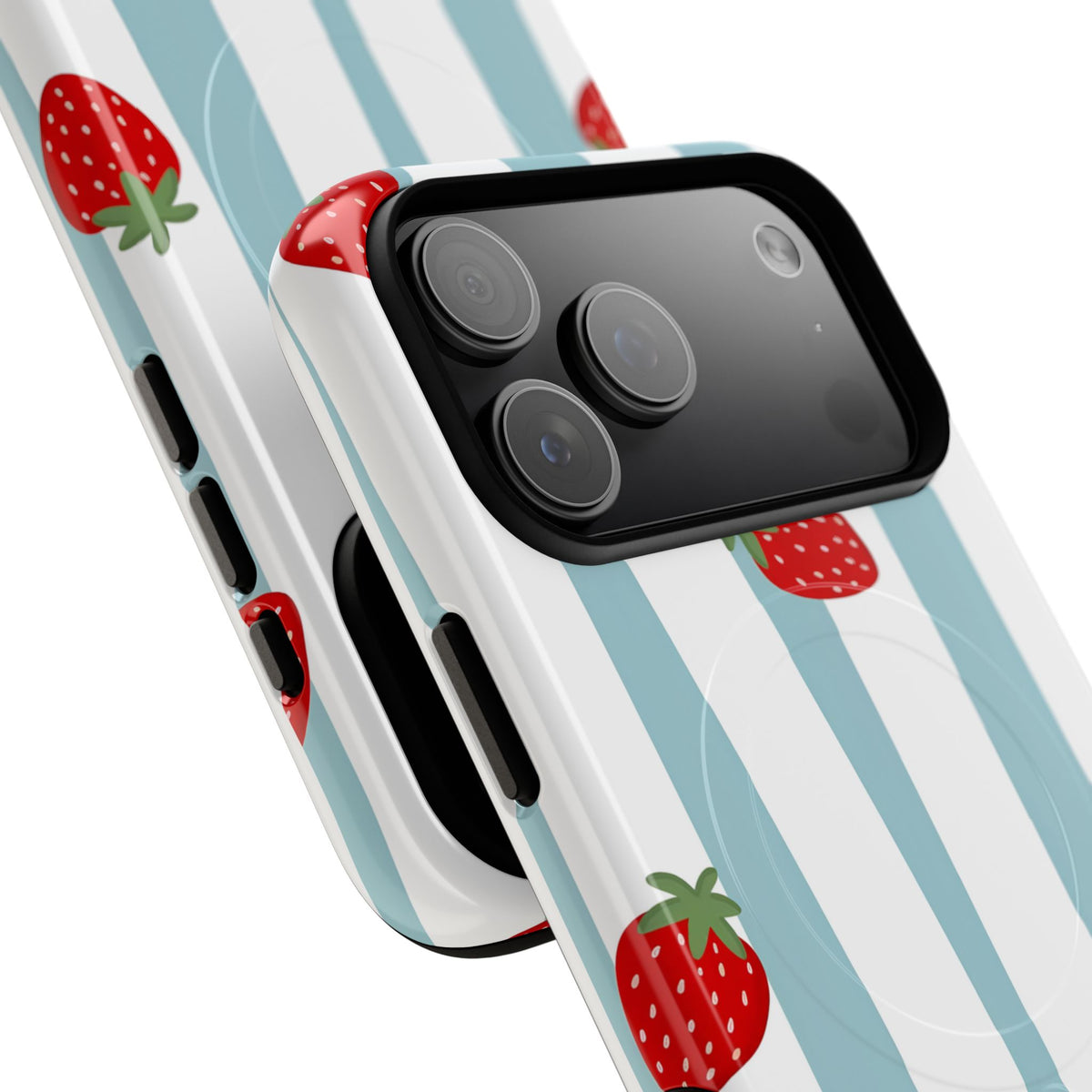 Berry Bloom MagSafe Tough Phone Case — Magnetic Protective Cover