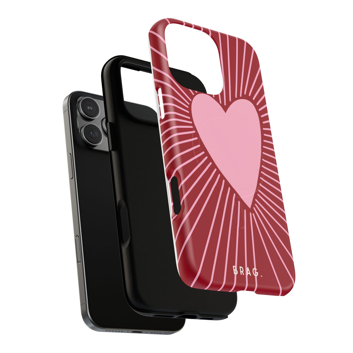 Heart Rush MagSafe Tough Phone Case — Magnetic Protective Cover
