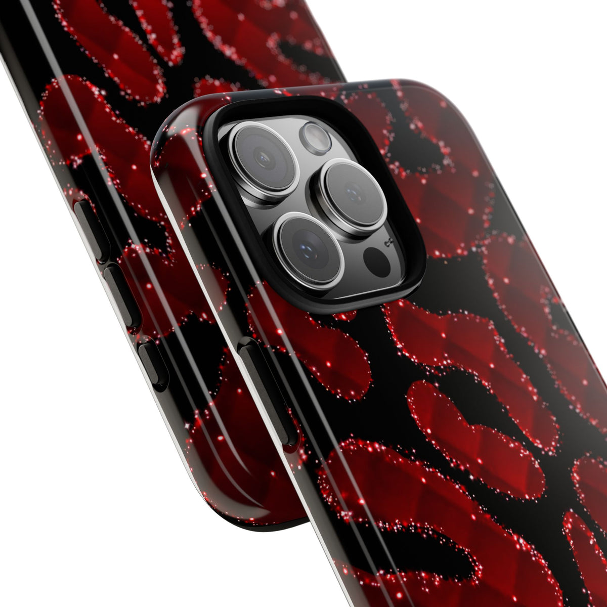 Wild Heart Tough Phone Case – Shockproof Protective iPhone Cover