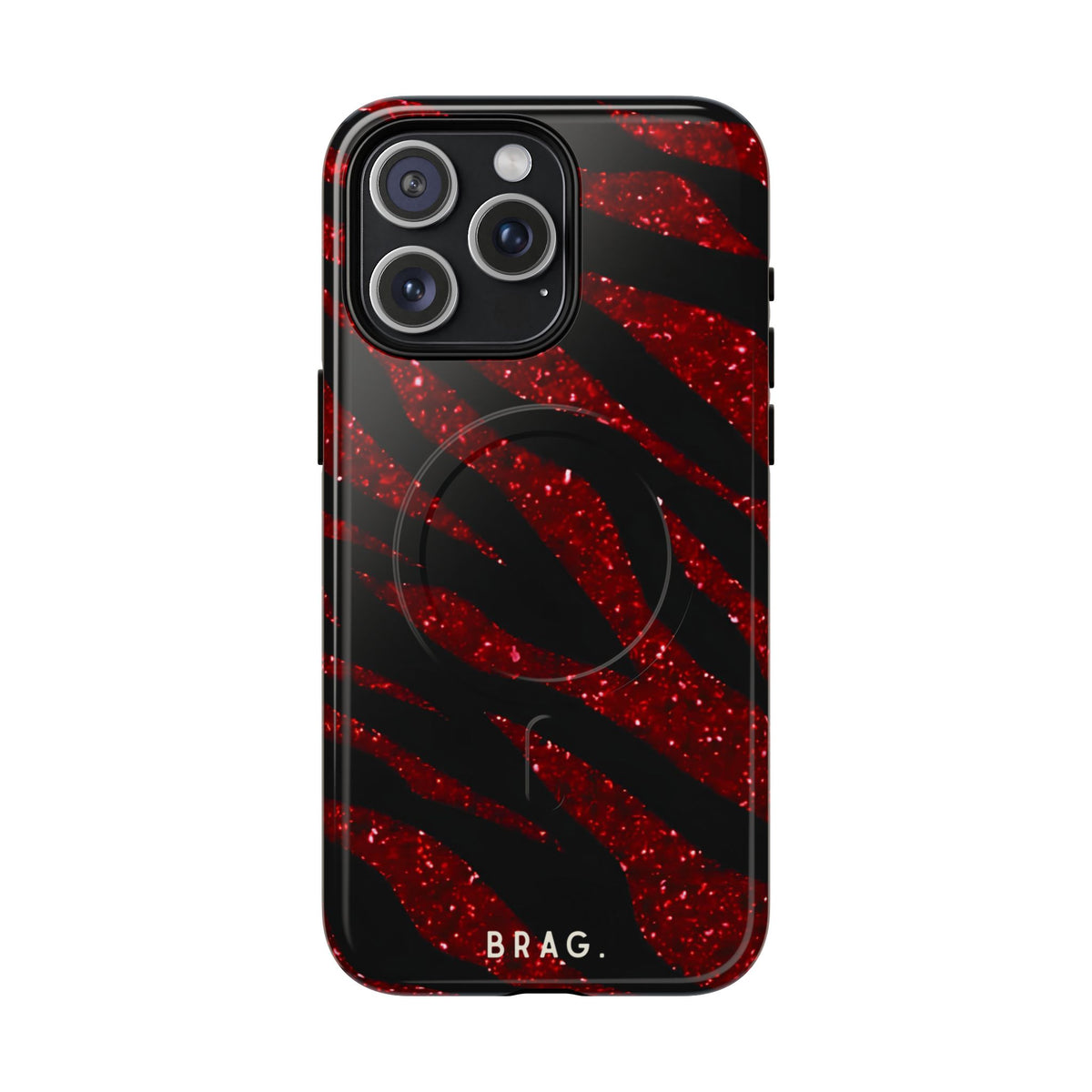 Red Tiger MagSafe Tough Phone Case — Magnetic Protective Cover