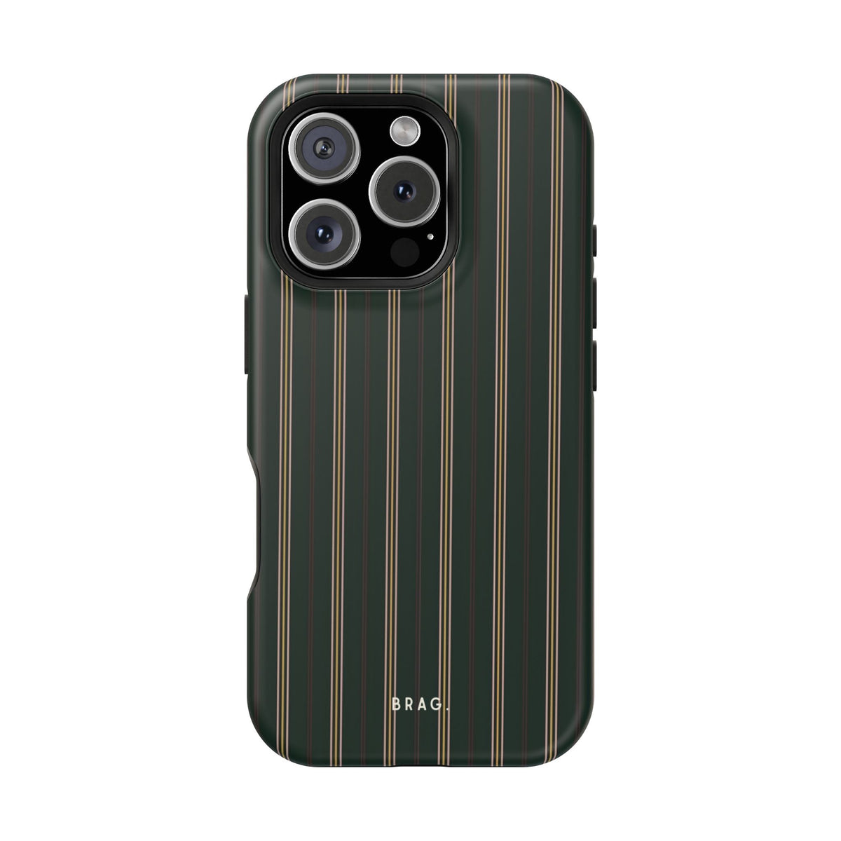 Vintage Pinstripe Magnetic Impact-Resistant Phone Case