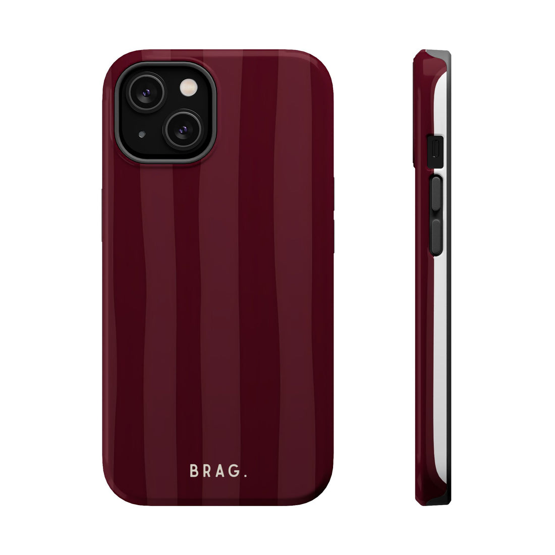 Dark Cherry Magnetic Impact-Resistant Phone Case