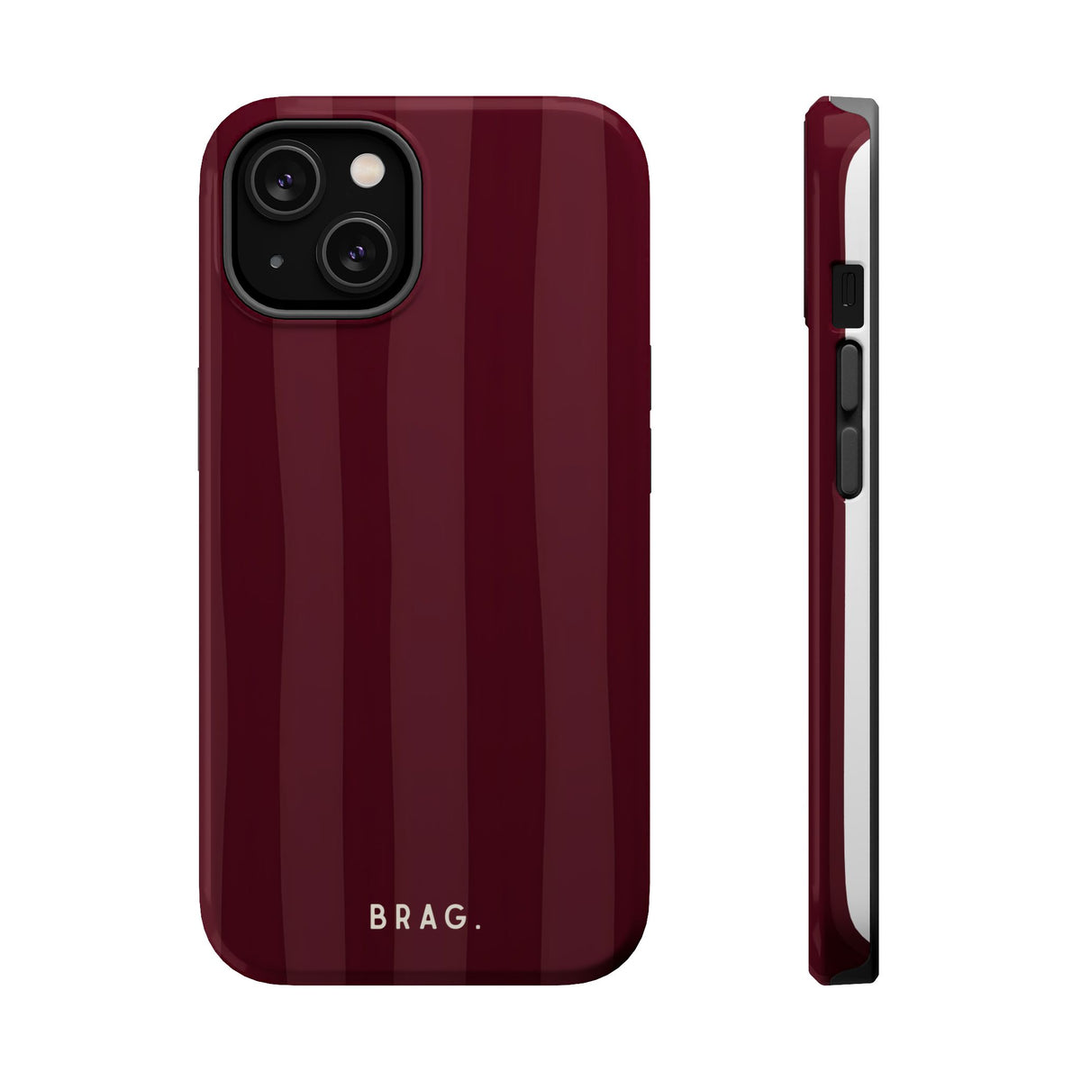Dark Cherry Magnetic Impact-Resistant Phone Case