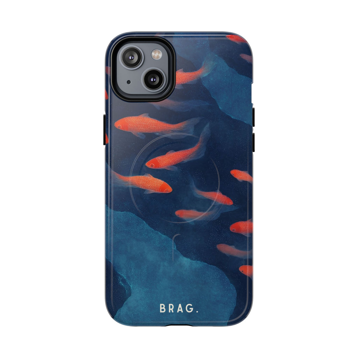 Midnight Swim MagSafe Tough Phone Case — Magnetic Protective Cover
