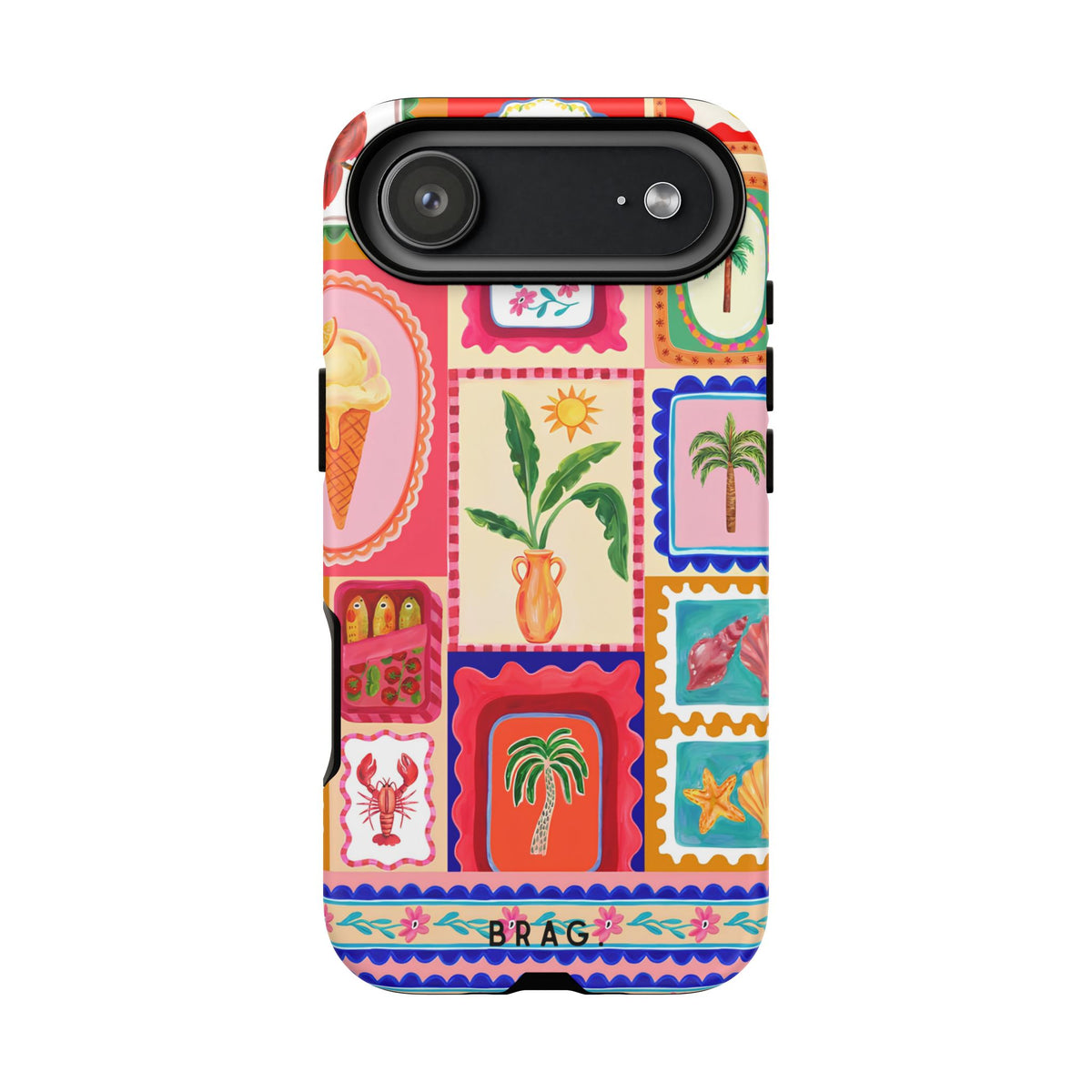 Postcard Tough Phone Case – Shockproof Protective iPhone Cover