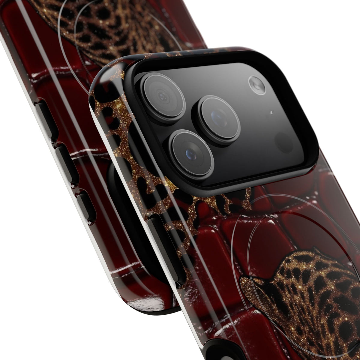 Leopard Lounge MagSafe Tough Phone Case — Magnetic Protective Cover