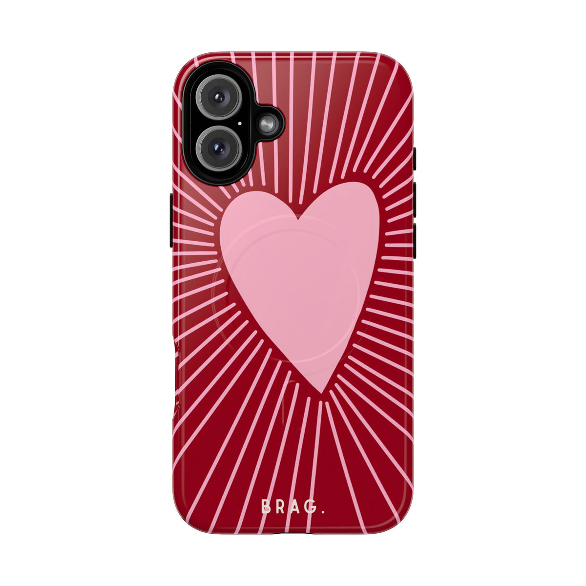 Heart Rush MagSafe Tough Phone Case — Magnetic Protective Cover
