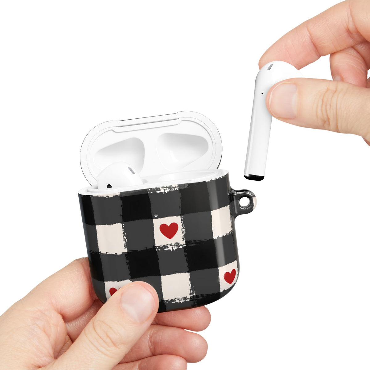 Lucky Heart AirPod Case – Slim Protective Charging Case