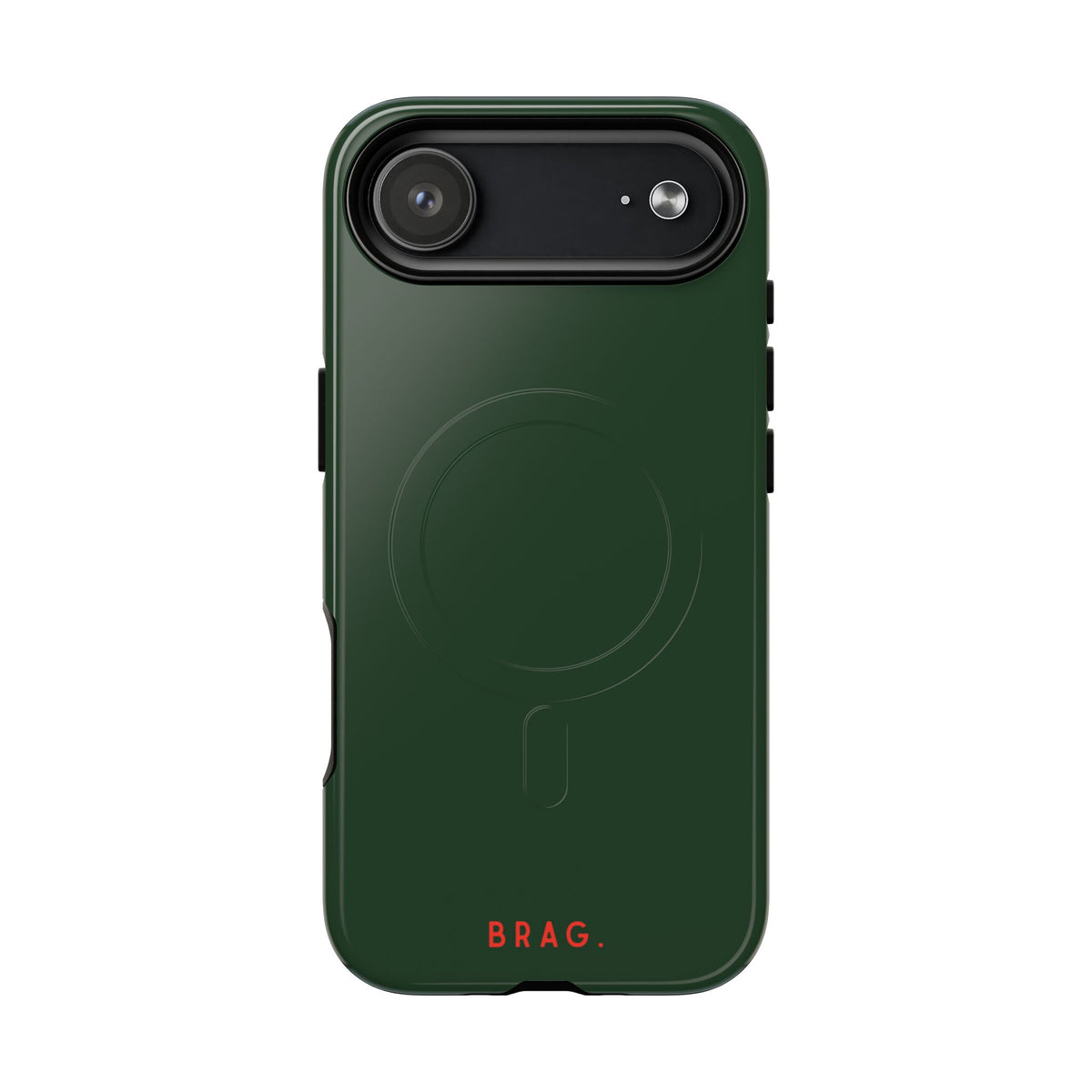 Brag Green MagSafe Tough Phone Case — Magnetic Protective Cover