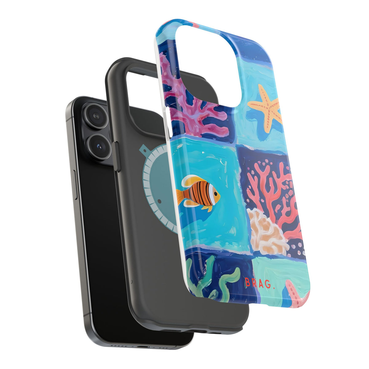 Coral Bay Magnetic Impact-Resistant Phone Case