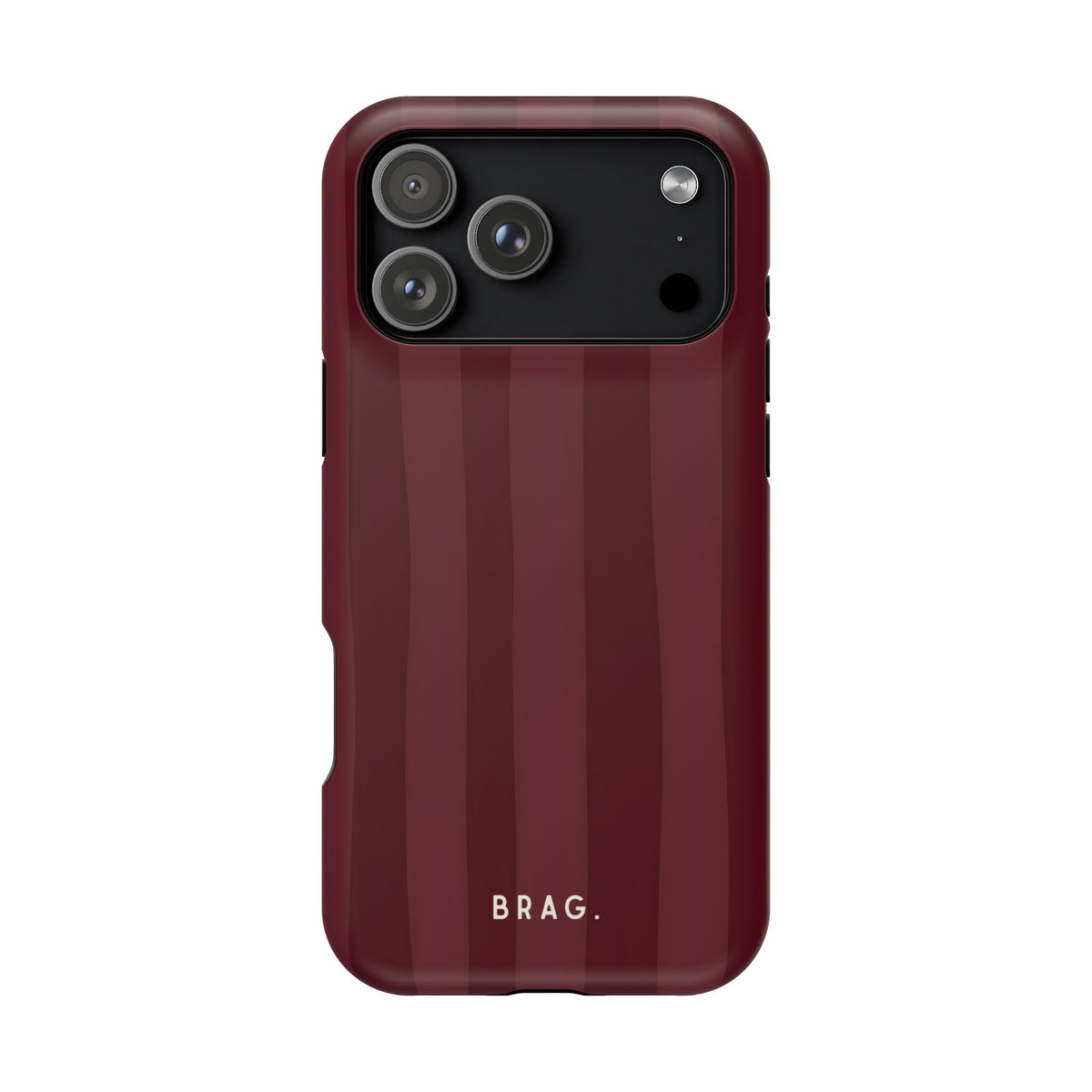 Dark Cherry Magnetic Impact-Resistant Phone Case